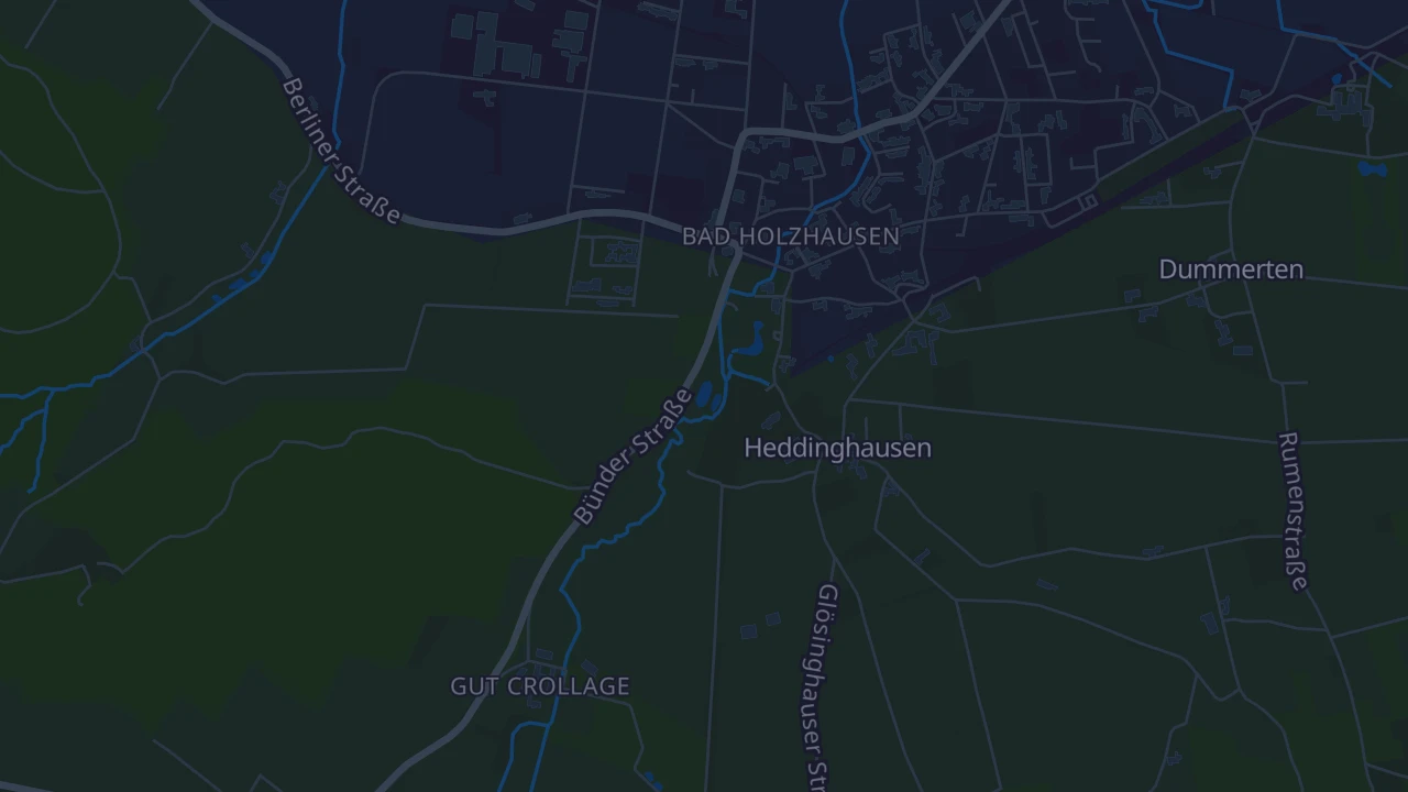 Karte von Preußisch Oldendorf
