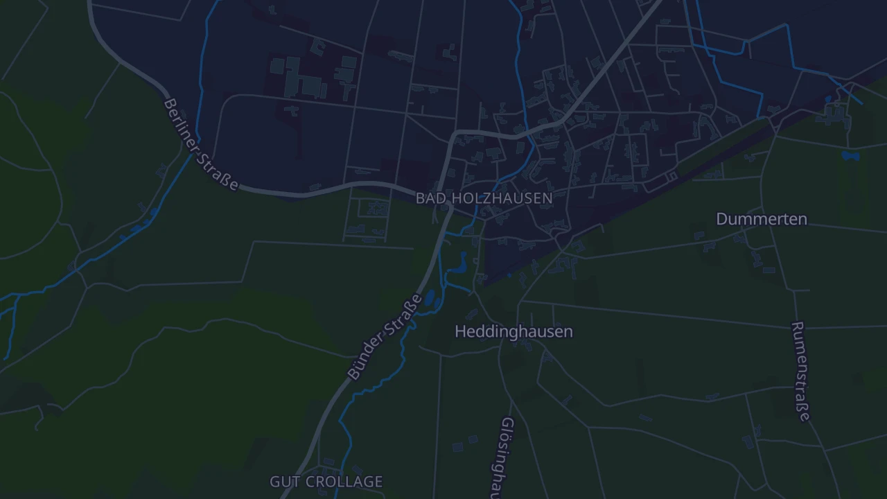 Karte von Preußisch Oldendorf