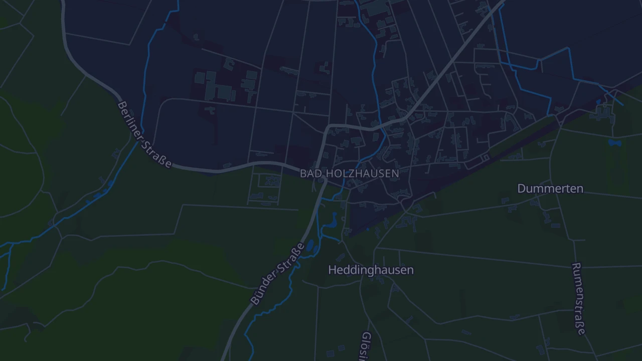 Karte von Preußisch Oldendorf