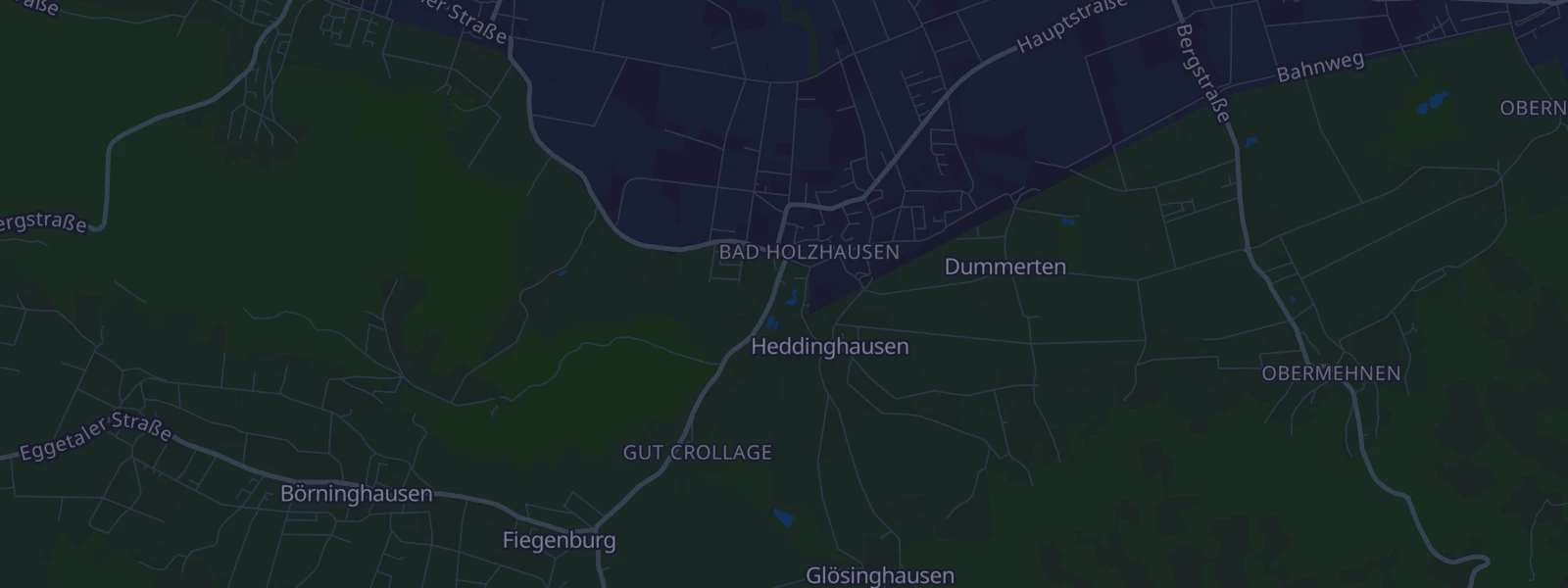 Karte von Preußisch Oldendorf