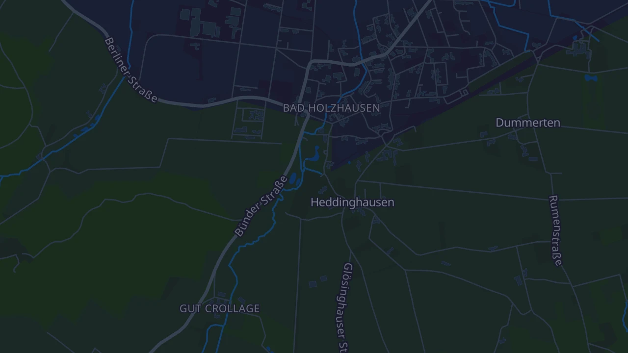 Karte von Preußisch Oldendorf