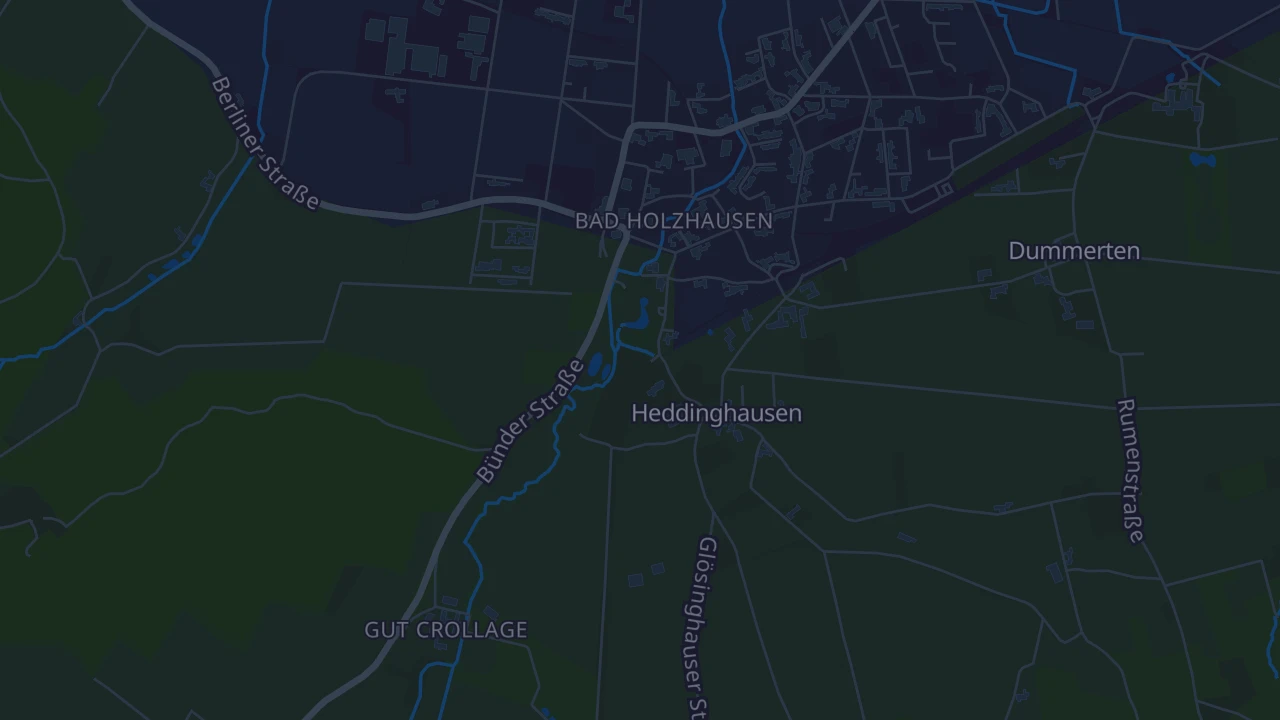 Karte von Preußisch Oldendorf