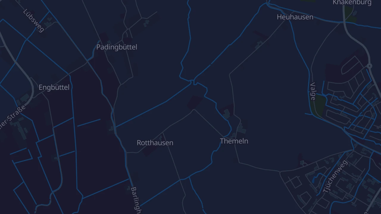 Karte von Wurster Nordseeküste