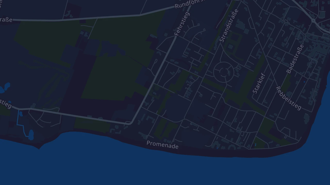 Karte von Wyk auf Föhr