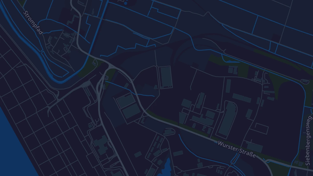 Karte von Bremerhaven