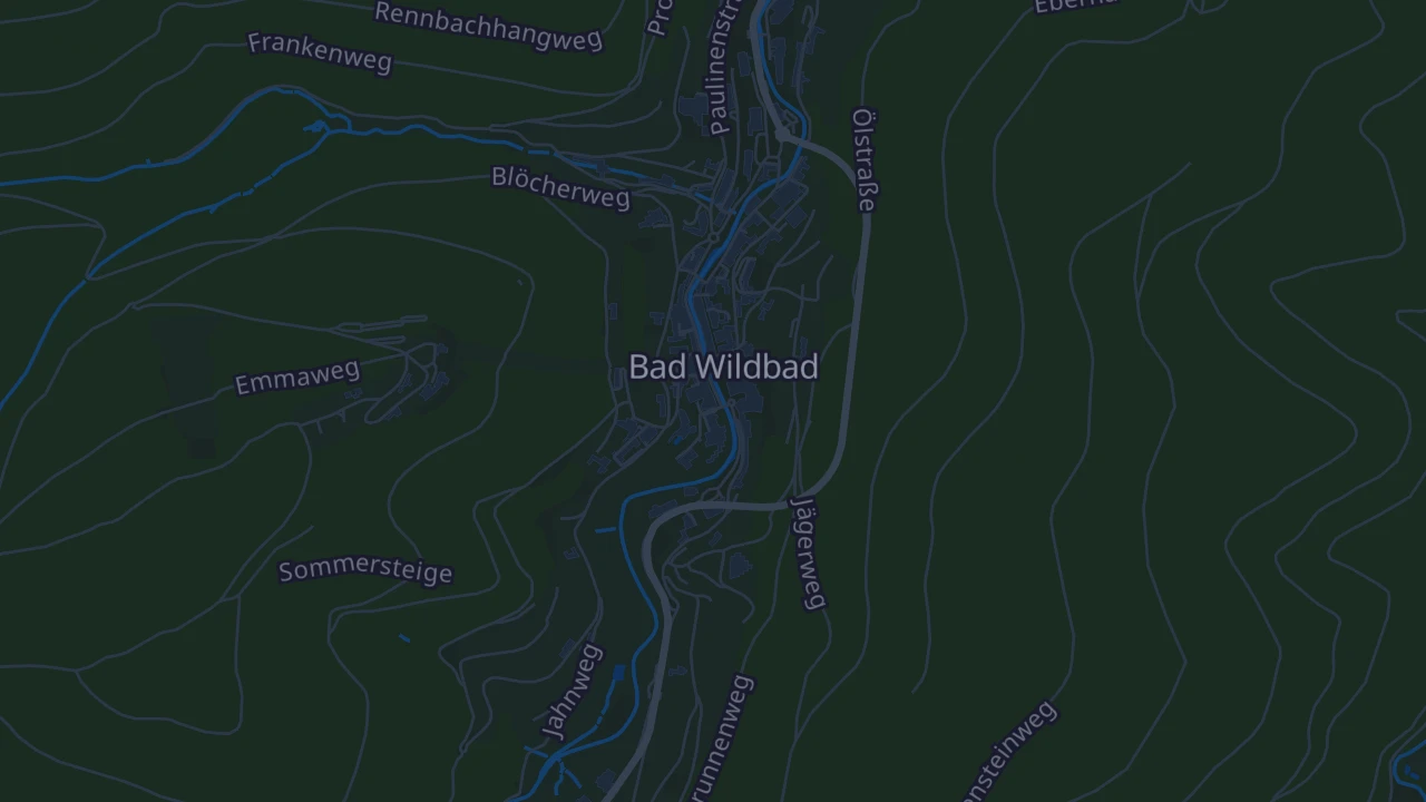 Karte von Bad Wildbad