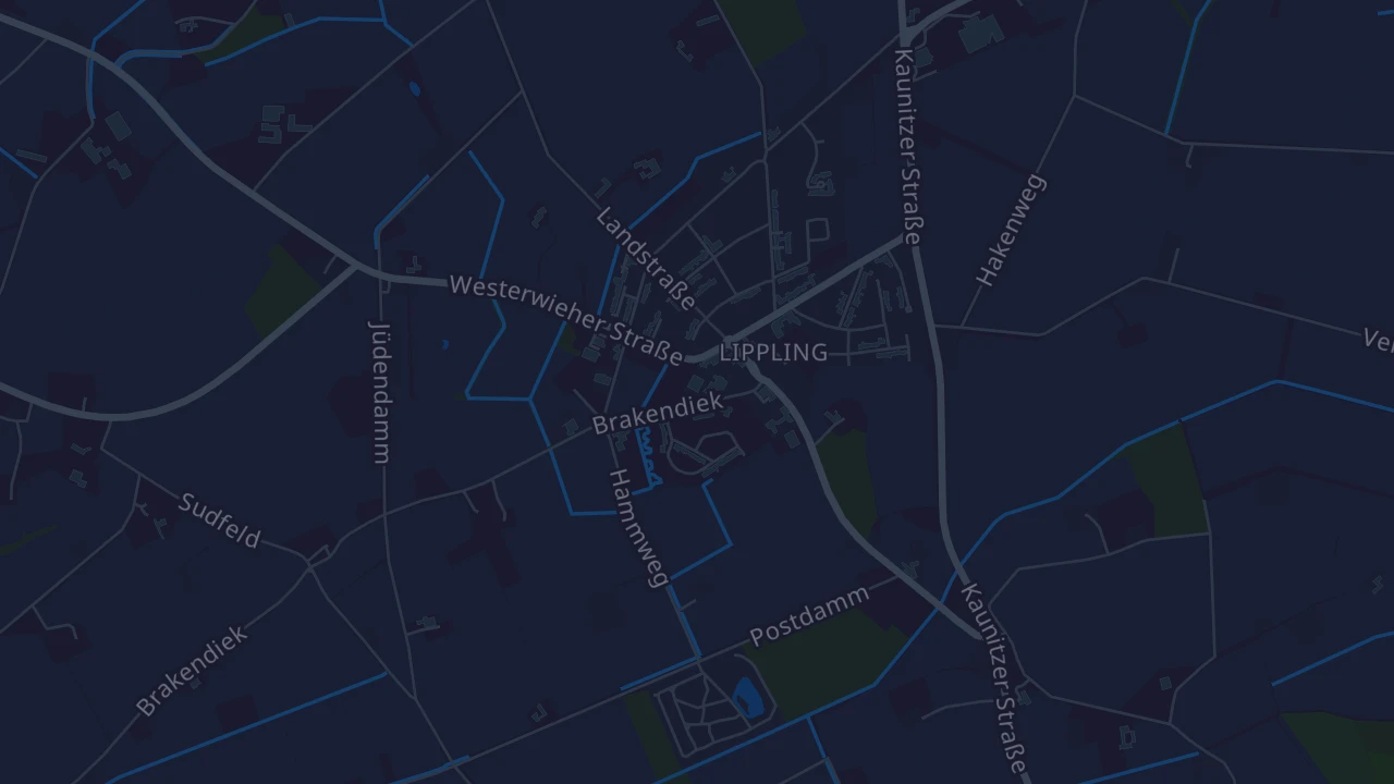 Karte von Delbrück