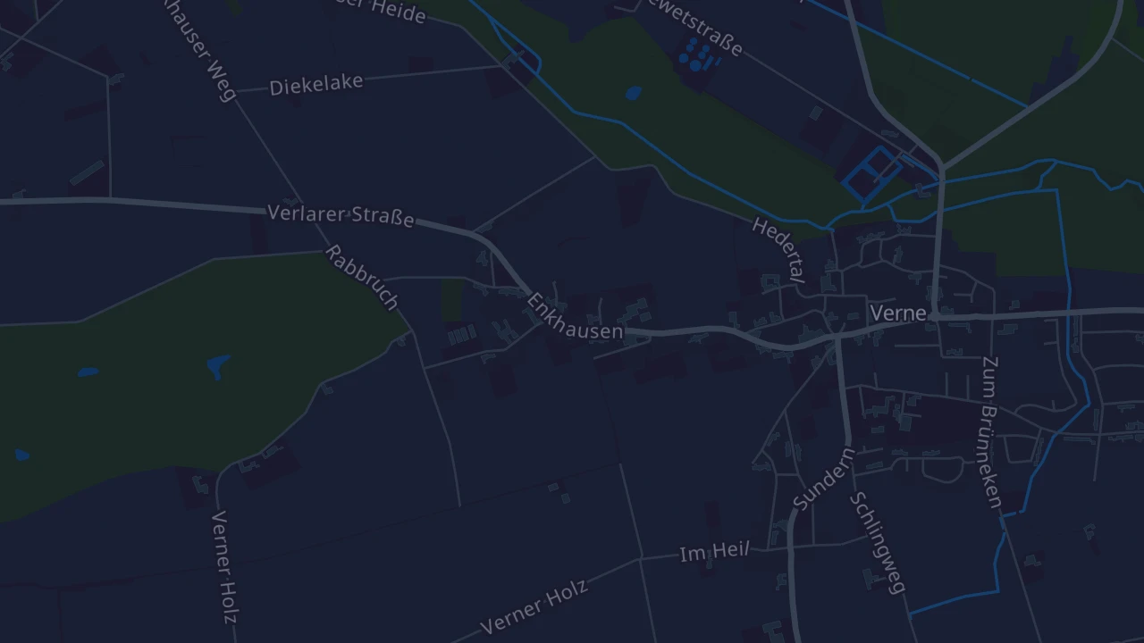 Karte von Salzkotten