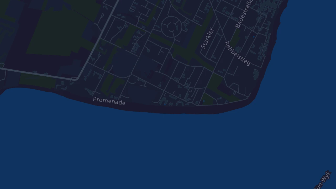 Karte von Wyk auf Föhr