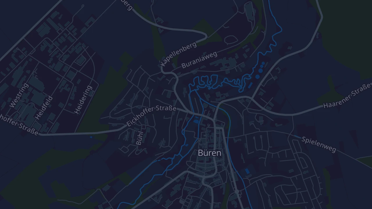 Karte von Büren