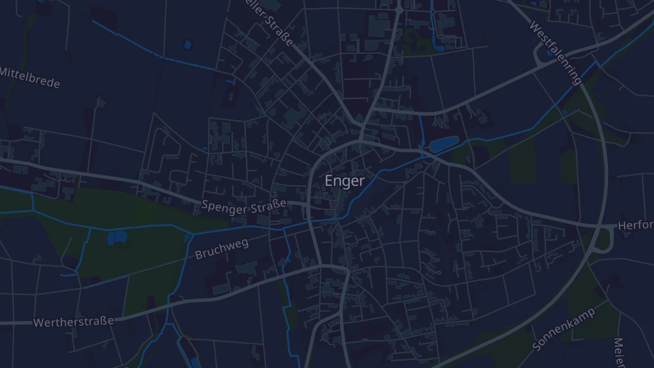 Karte von Enger