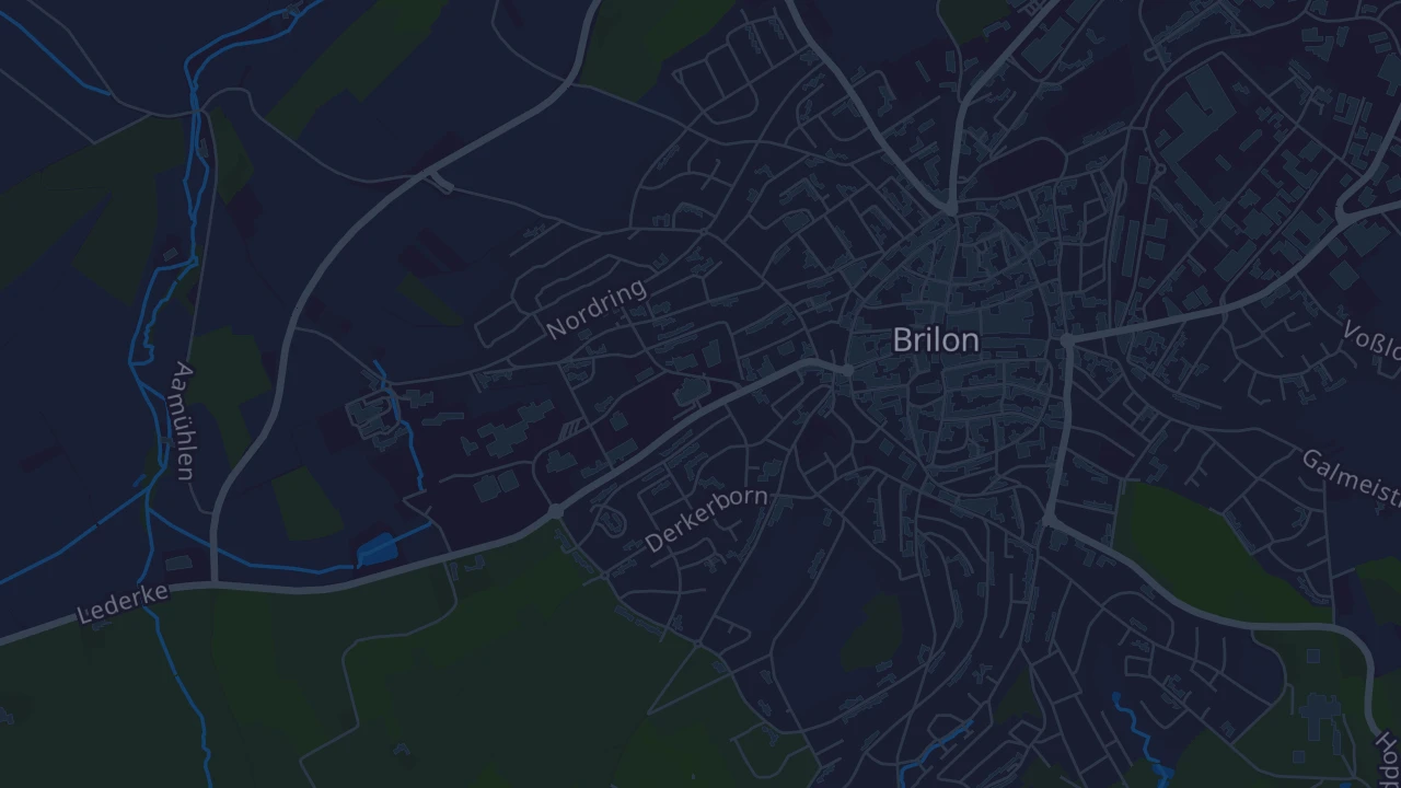 Karte von Brilon