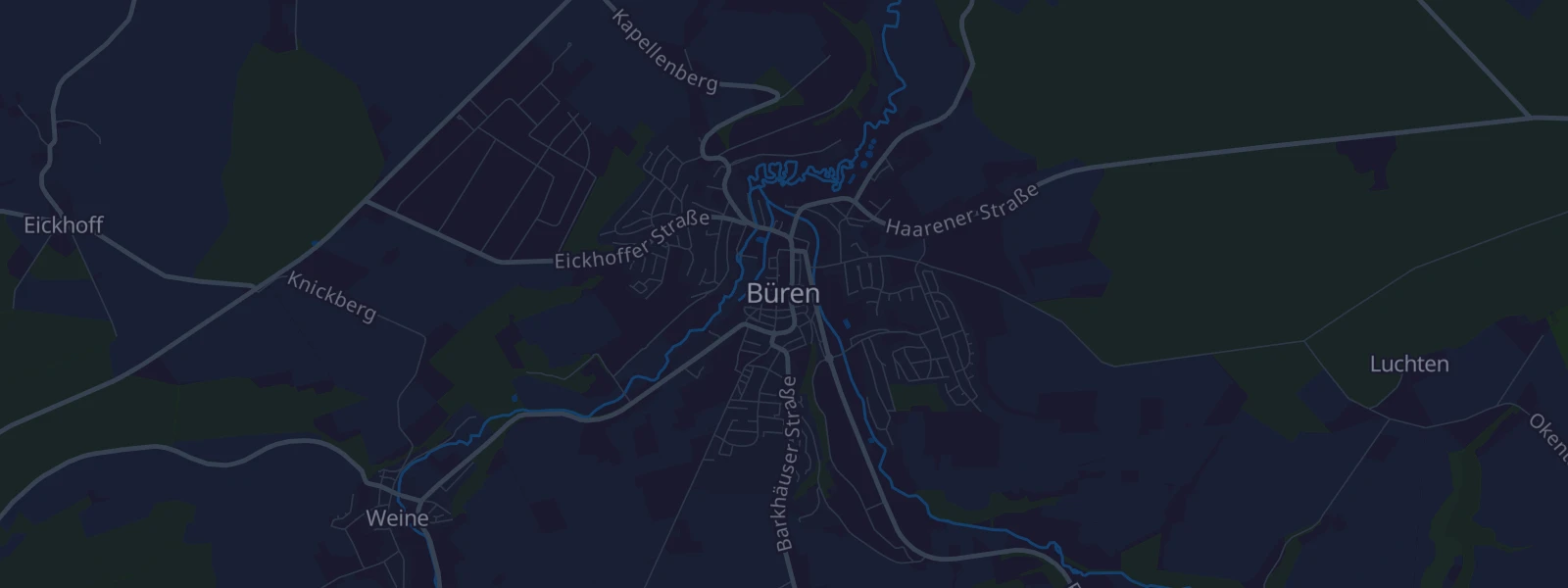 Karte von Büren