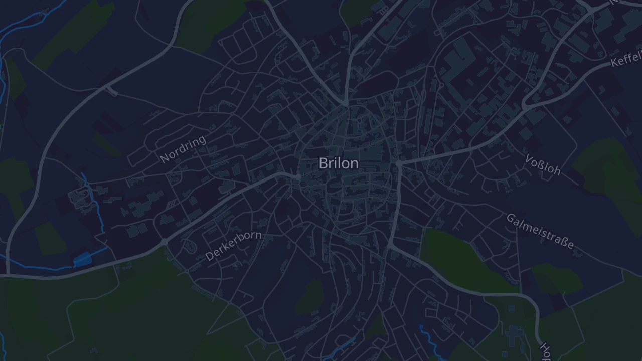 Karte von Brilon