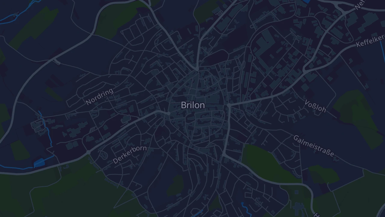 Karte von Brilon