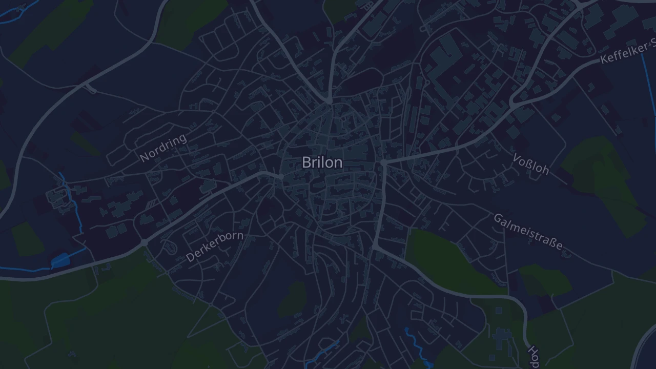 Karte von Brilon