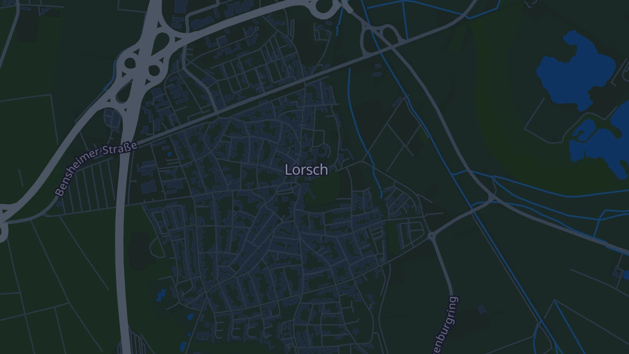 Karte von Lorsch