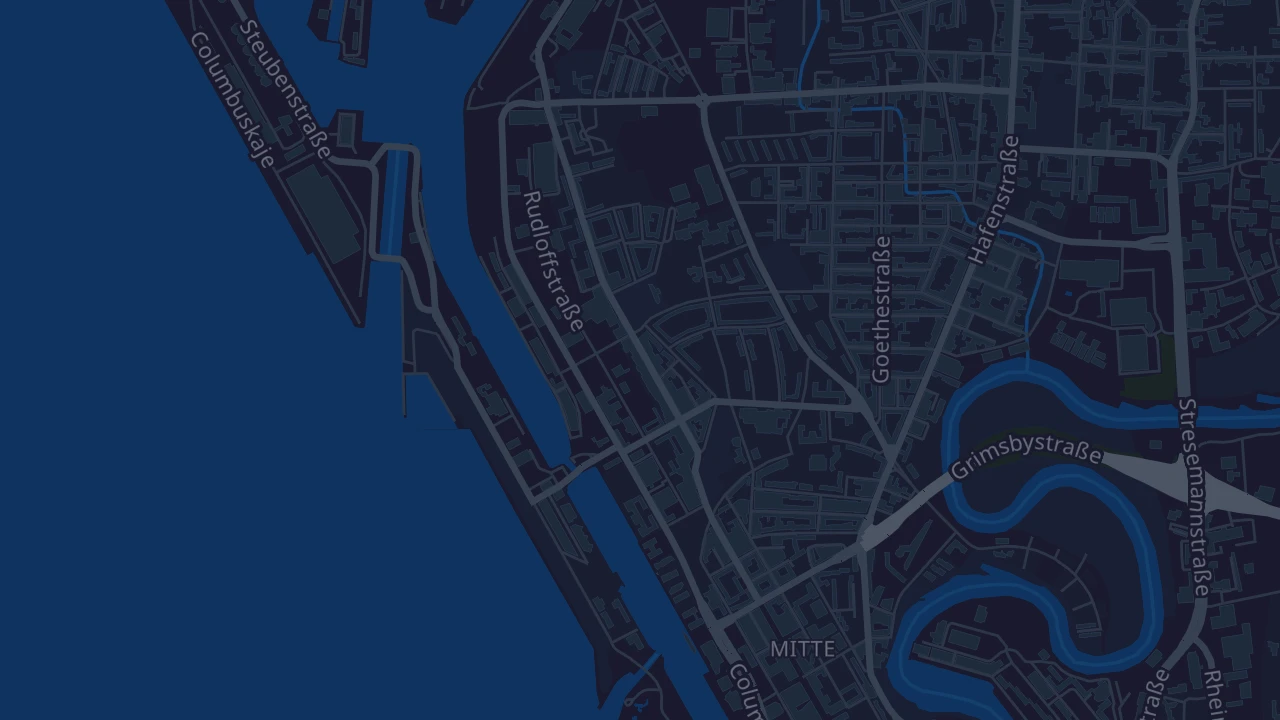 Karte von Bremerhaven