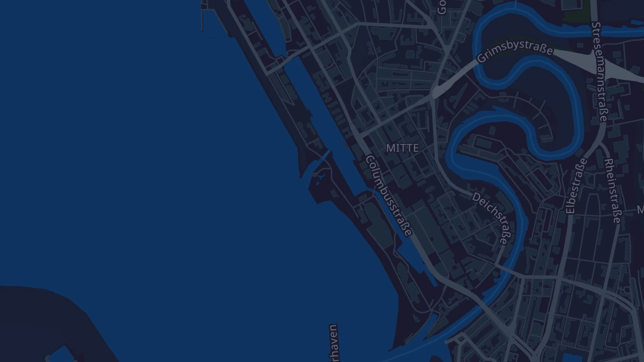 Karte von Bremerhaven