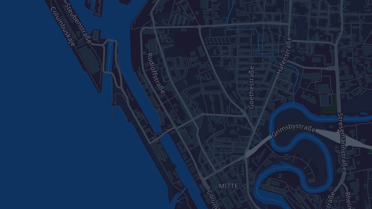 Karte von Bremerhaven