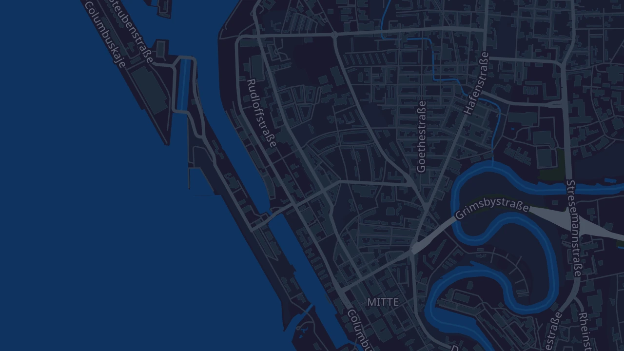 Karte von Bremerhaven