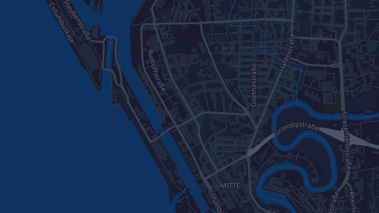 Karte von Bremerhaven