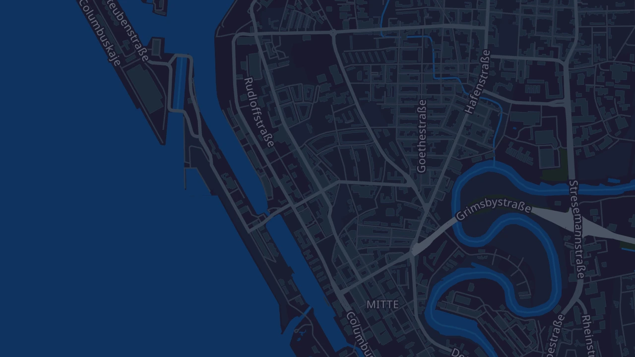 Karte von Bremerhaven