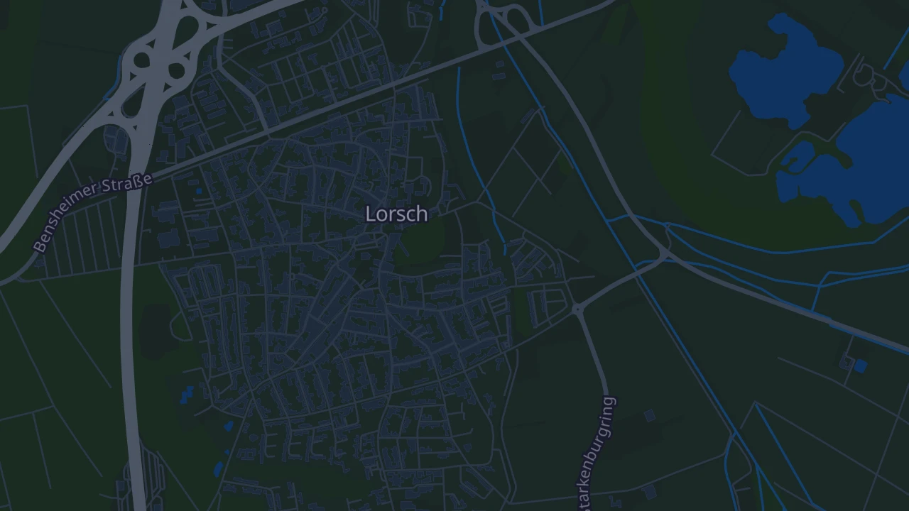 Karte von Lorsch