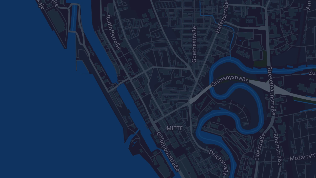 Karte von Bremerhaven