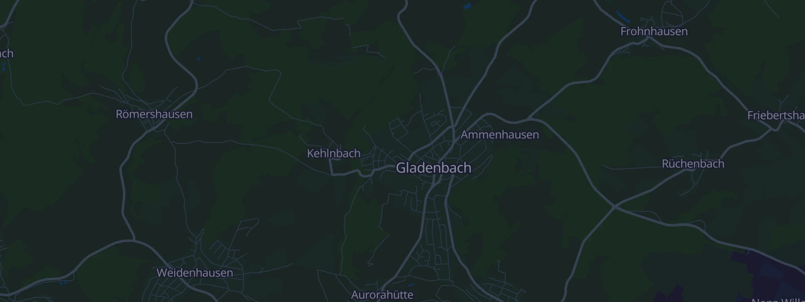 Karte von 35075 Gladenbach