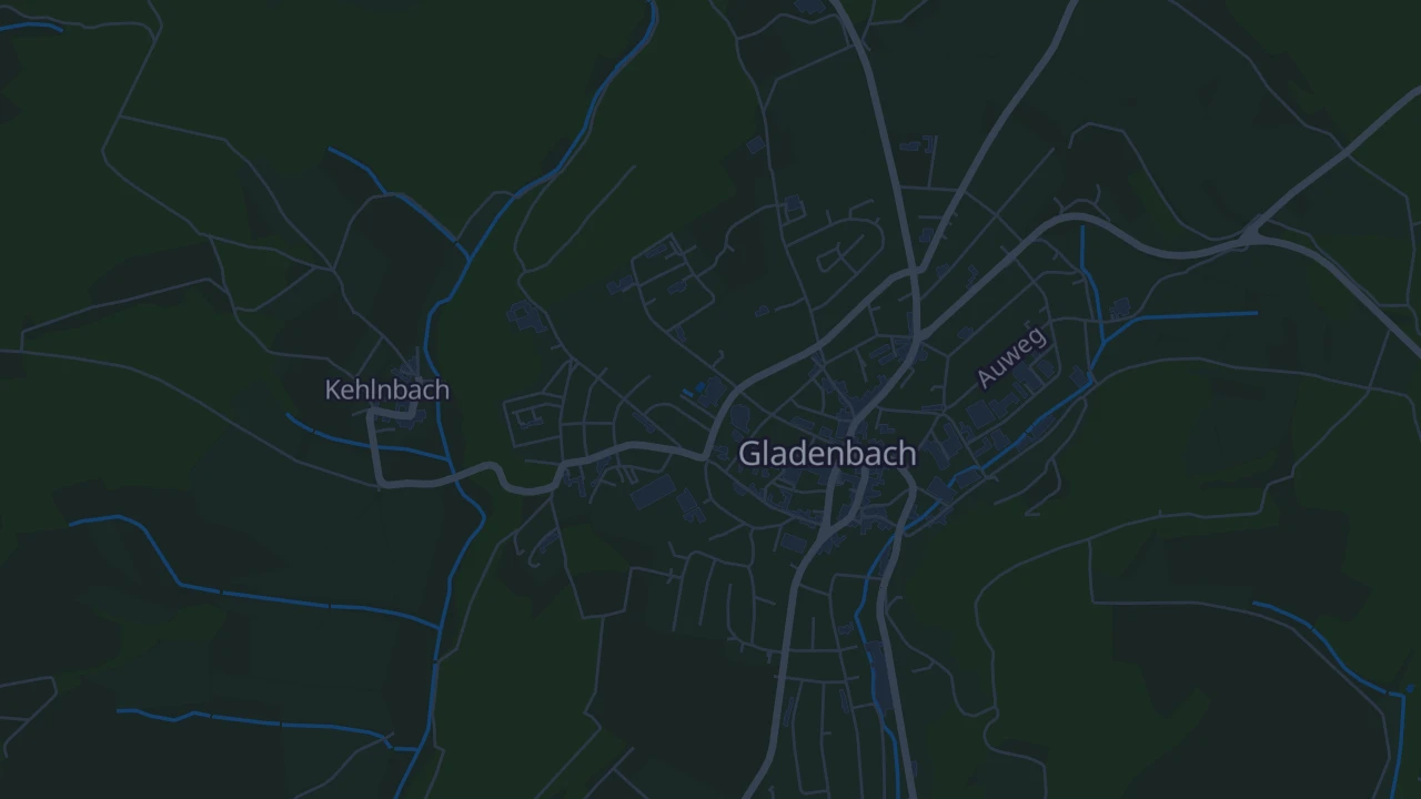 Karte von Gladenbach