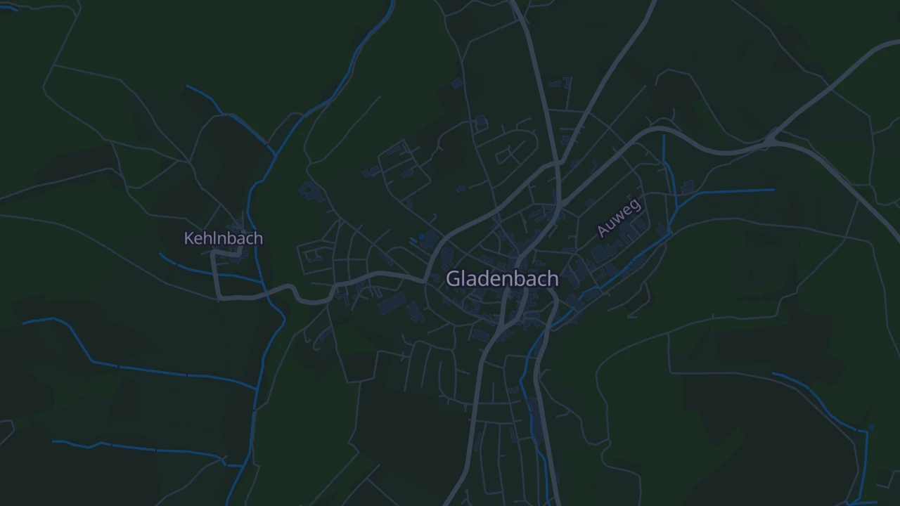 Karte von Gladenbach