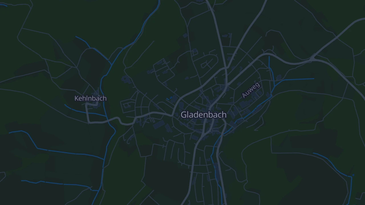 Karte von Gladenbach