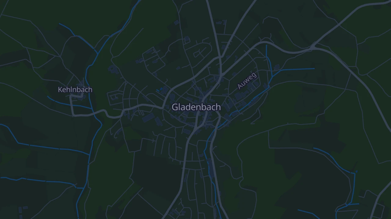 Karte von Gladenbach