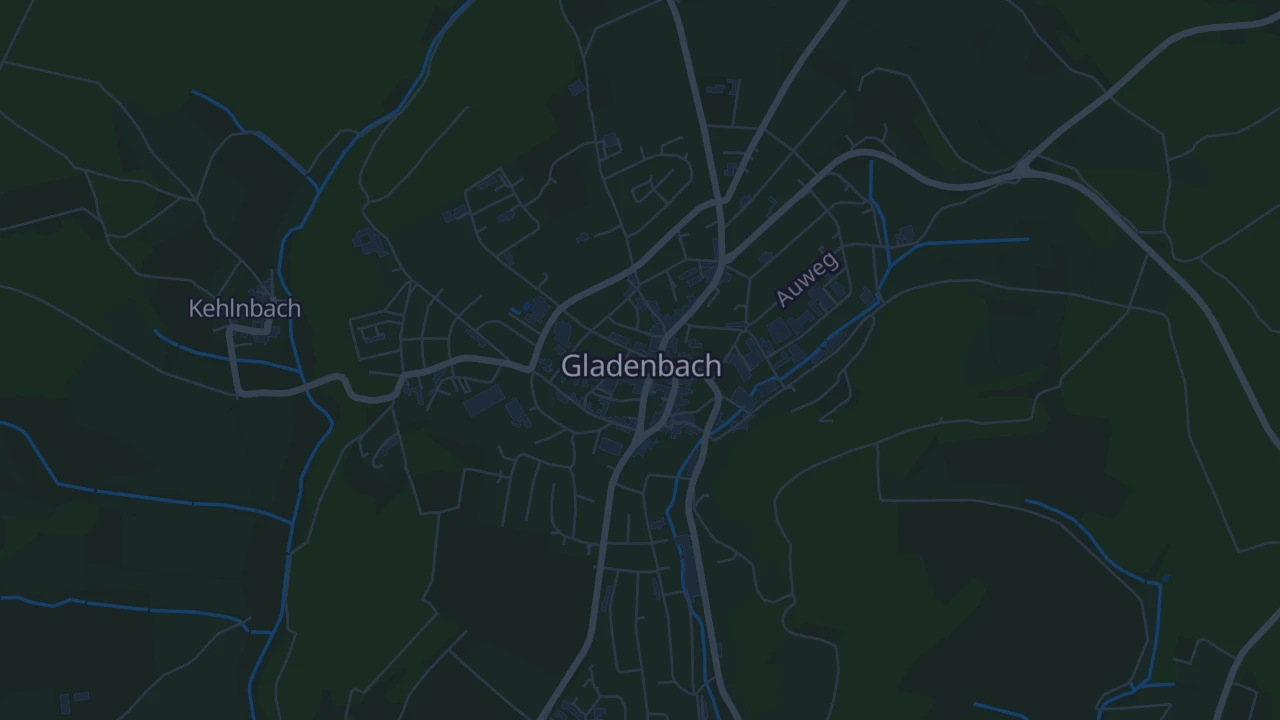 Karte von Gladenbach