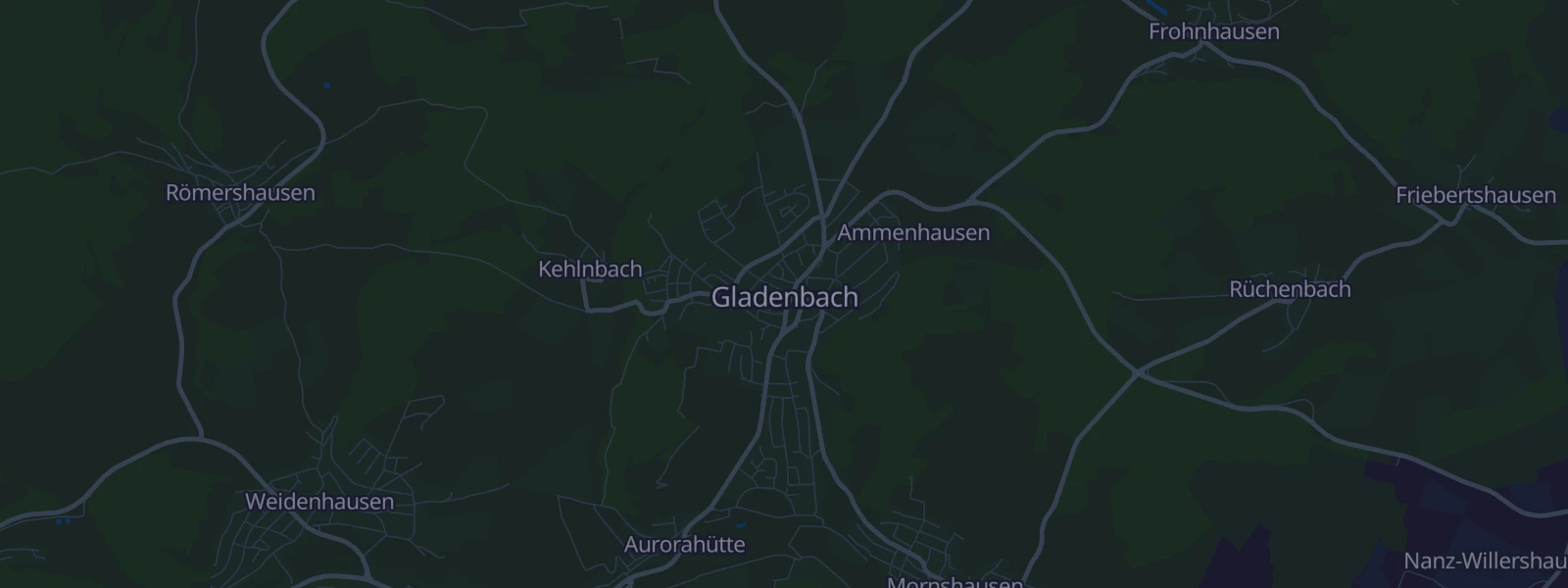 Karte von Gladenbach