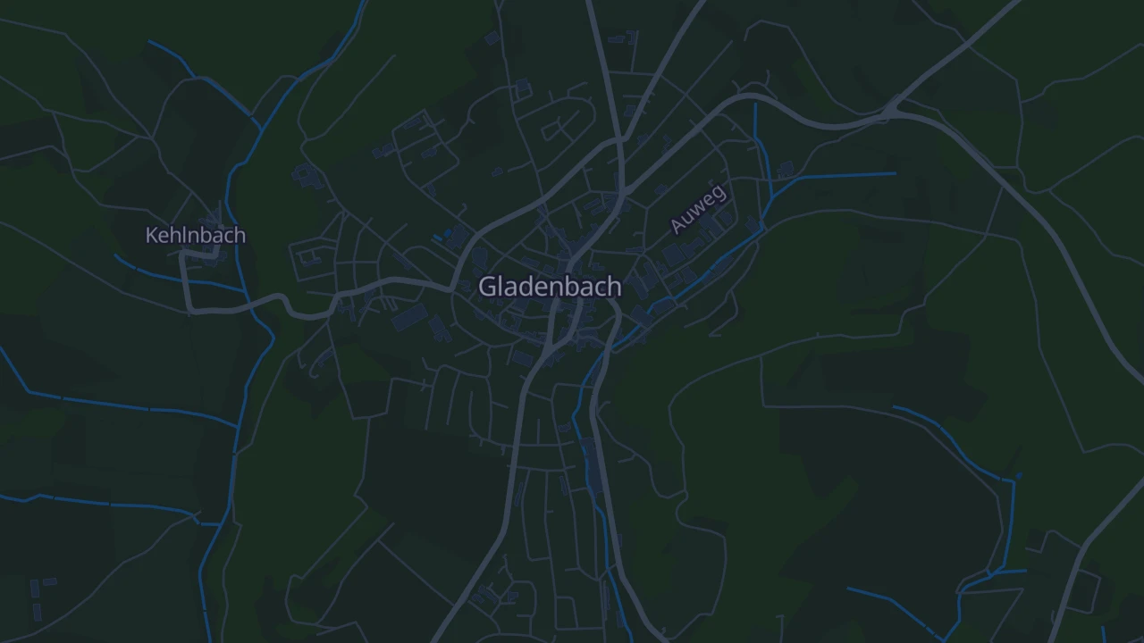 Karte von Gladenbach