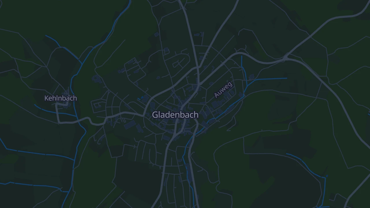 Karte von Gladenbach