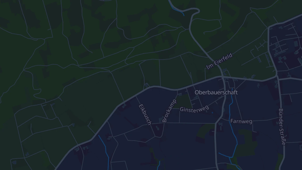 Karte von Hüllhorst