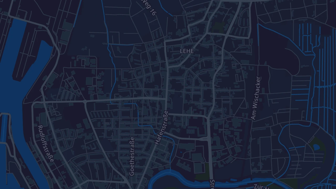 Karte von Bremerhaven