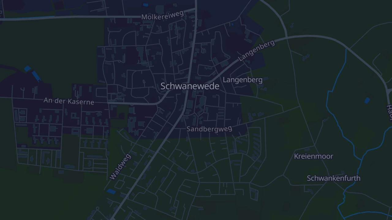 Karte von Schwanewede