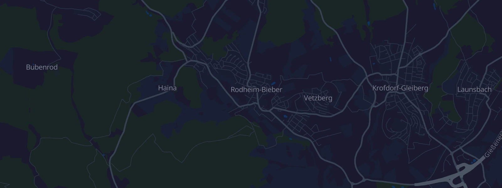 Karte von Biebertal