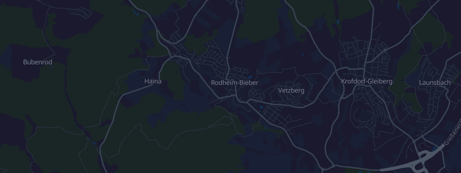 Karte von Biebertal