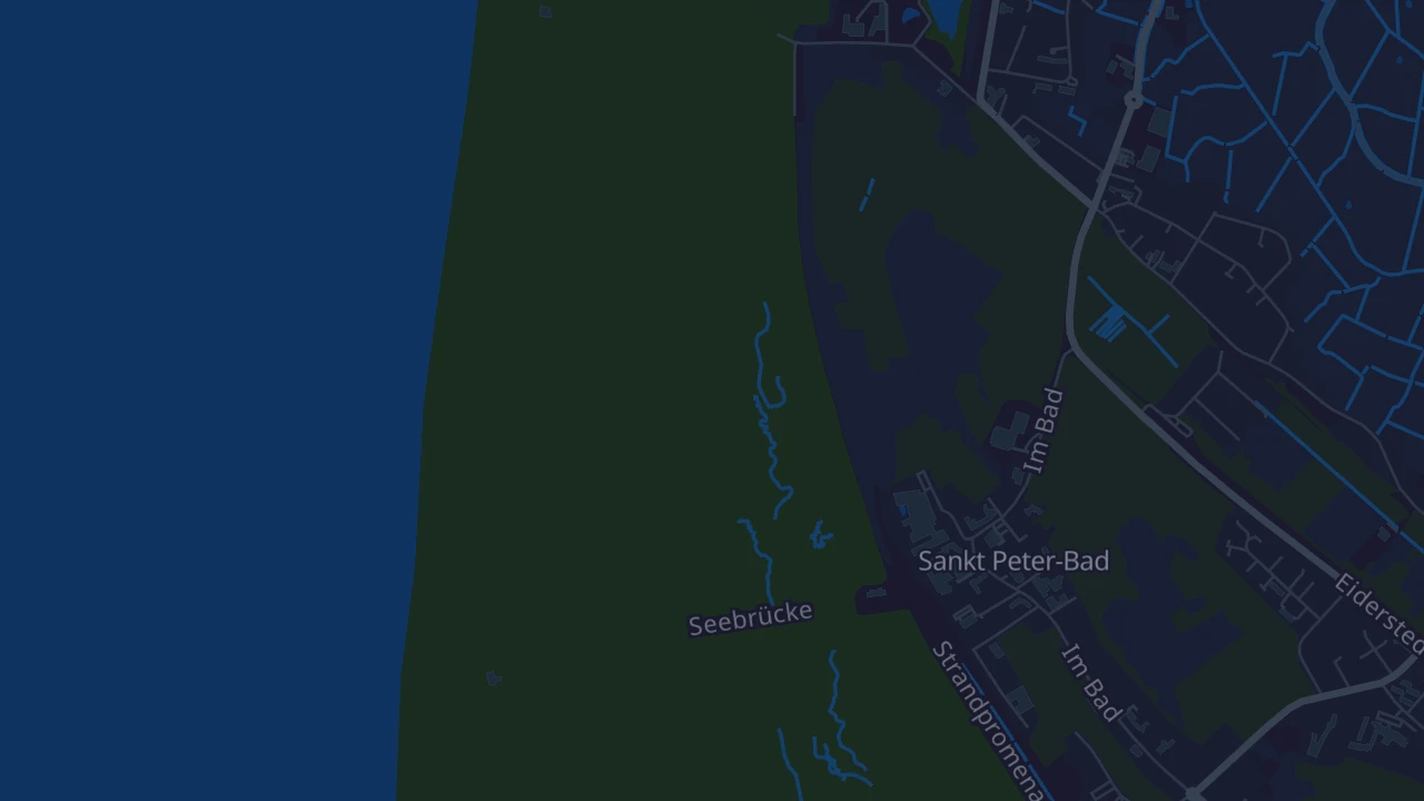 Karte von Sankt Peter-Ording