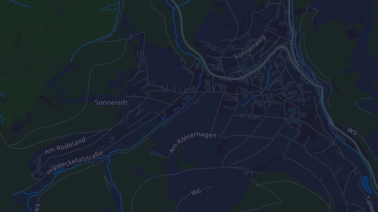 Karte von Willingen (Upland)
