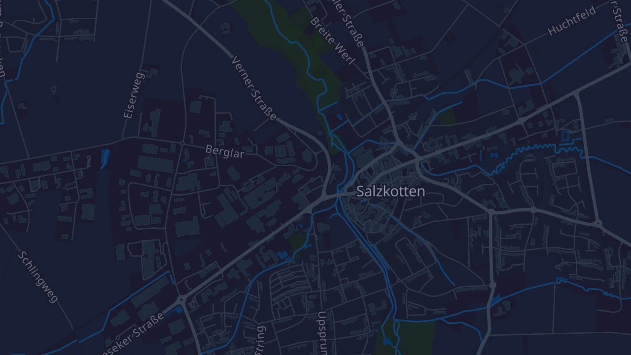 Karte von Salzkotten