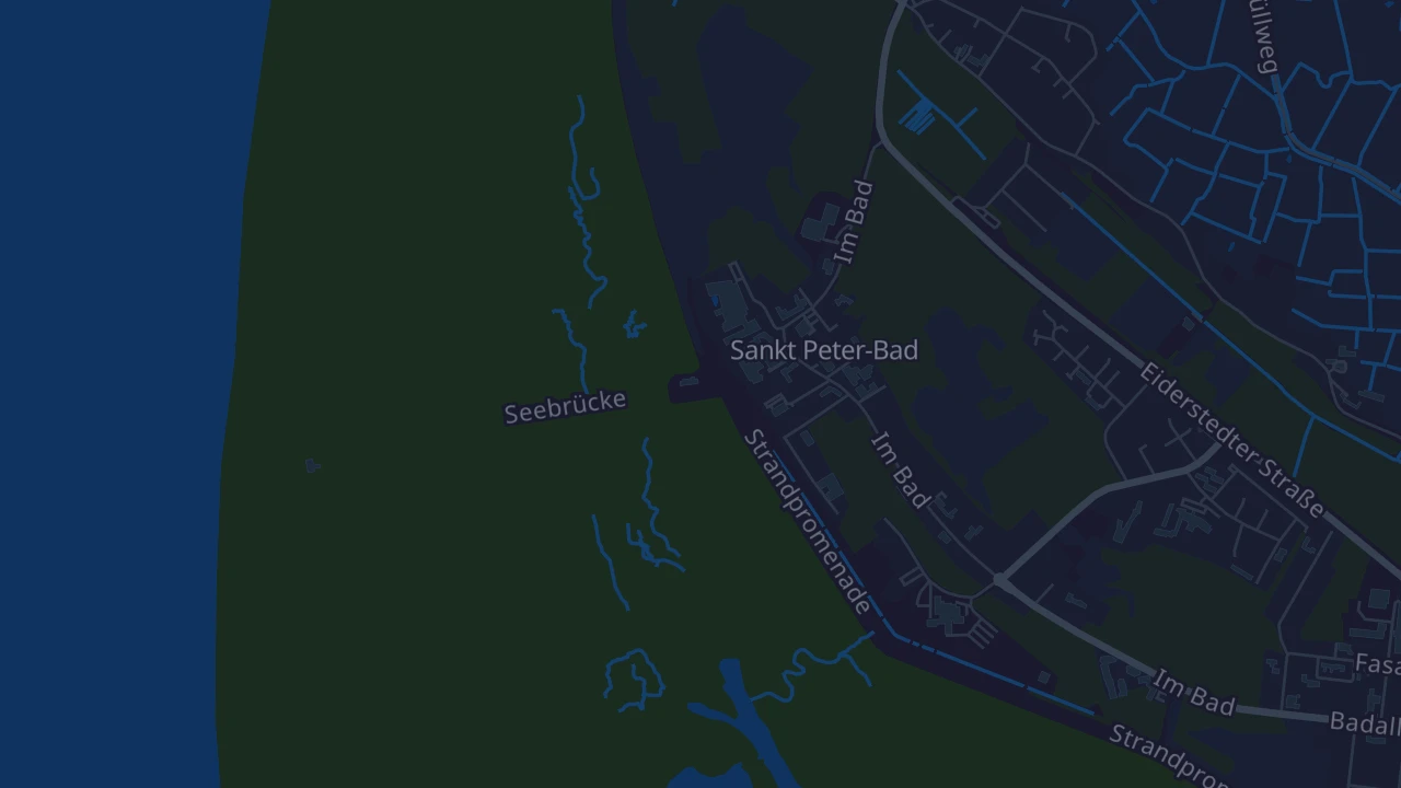Karte von Sankt Peter-Ording
