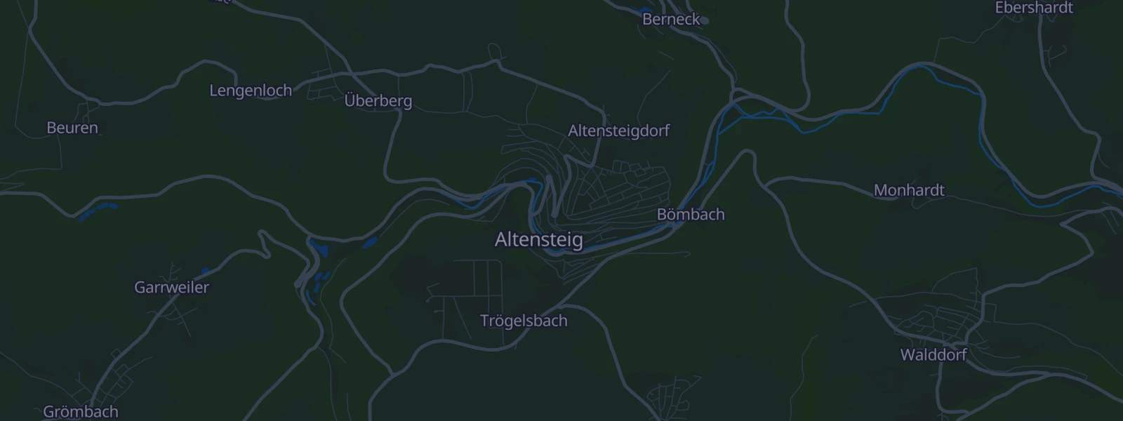Karte von Altensteig