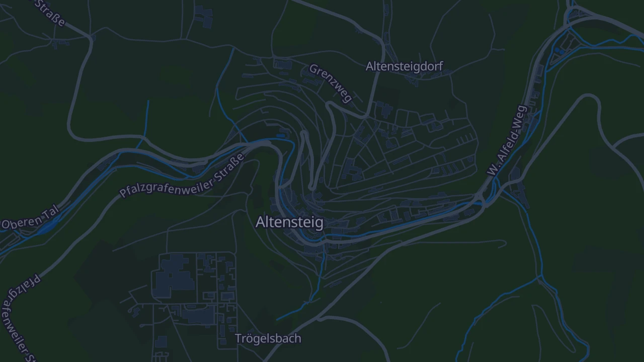 Karte von Altensteig