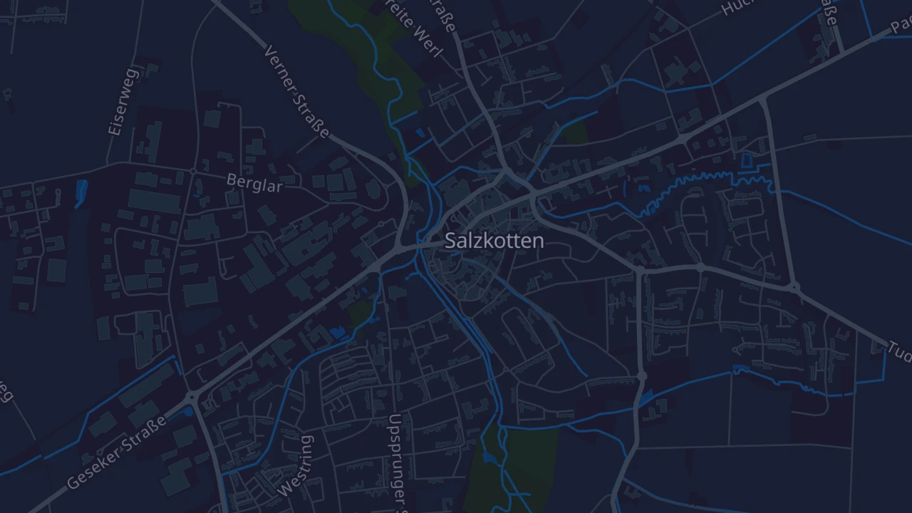 Karte von Salzkotten
